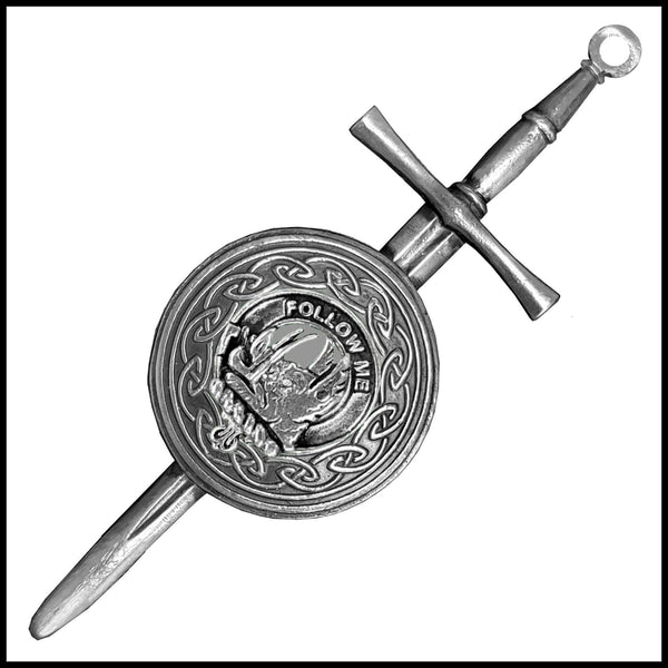Campbell Breadalbane Scottish Clan Dirk Shield Kilt Pin
