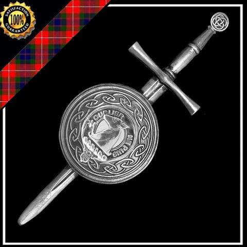 Colville Scottish Clan Dirk Shield Kilt Pin