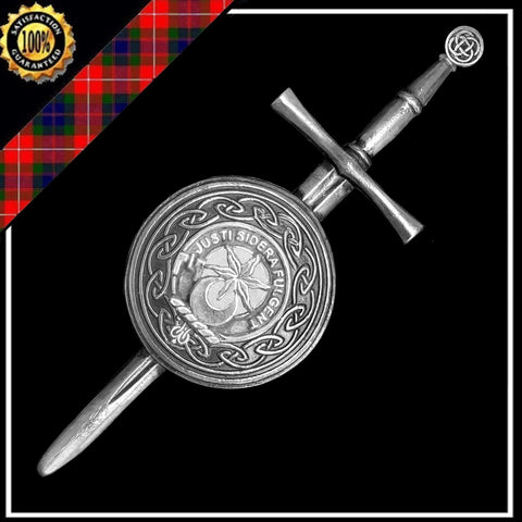 MacColl Scottish Clan Dirk Shield Kilt Pin