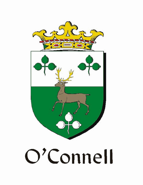McConnell Irish Claddagh Coat of Arms Badge