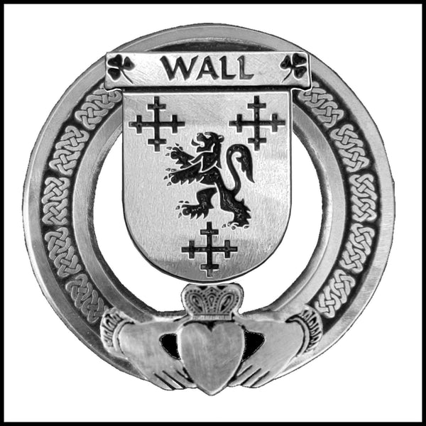 Wall Irish Claddagh Coat of Arms Badge