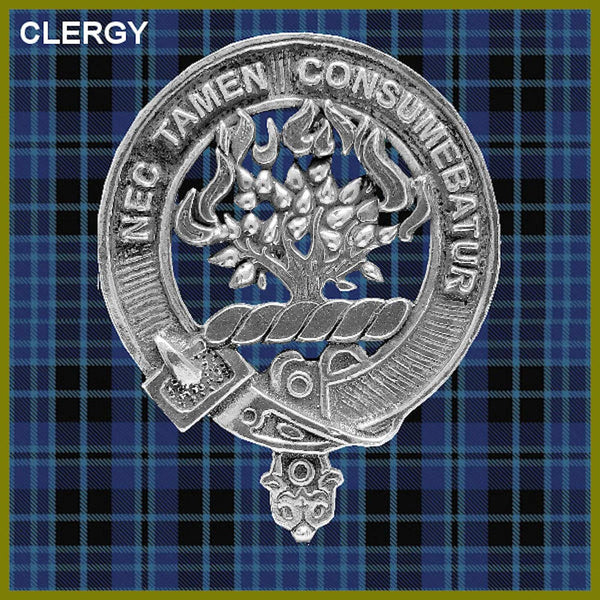 Clergy Scottish Clan Crest Badge Dress Fur Sporran
