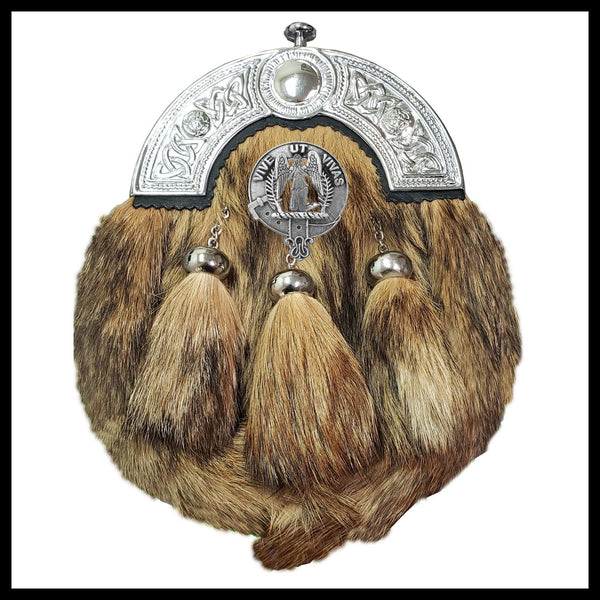 Falconer Scottish Clan Crest Badge Dress Fur Sporran