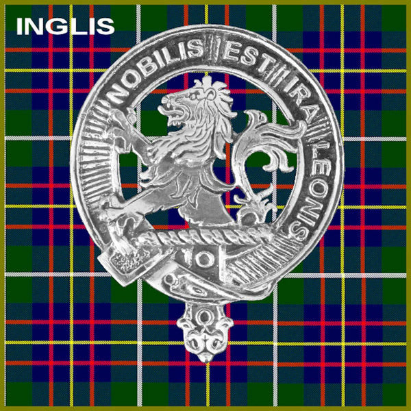 Inglis Scottish Clan Crest Badge Dress Fur Sporran