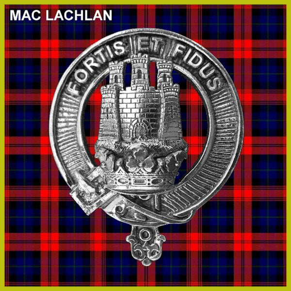 MacLachlan Scottish Clan Crest Badge Dress Fur Sporran