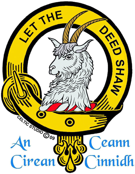 Fleming Interlace Clan Crest Sgian Dubh, Scottish Knife