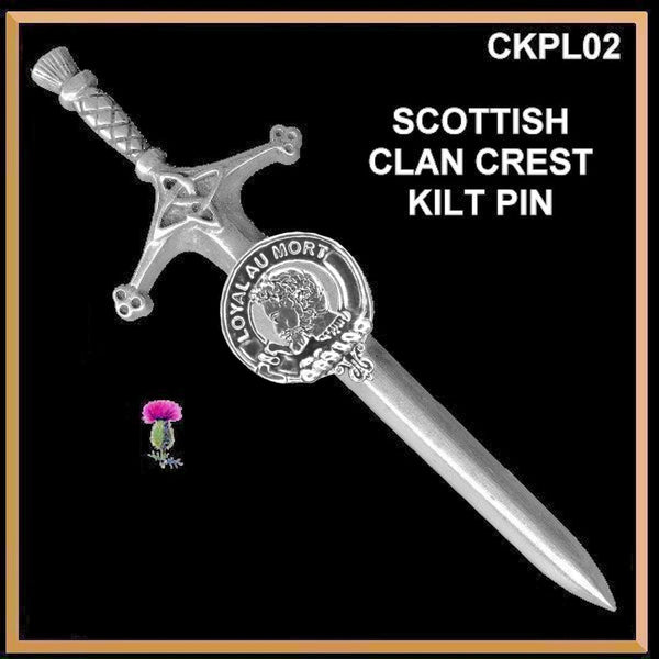 Adair Clan Crest Kilt Pin, Scottish Pin ~ CKP02