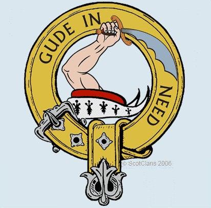 Ainslea Clan Crest Scottish Cap Badge CB02