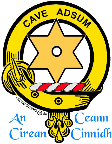 Jardine Clan Crest Scottish Cap Badge CB02