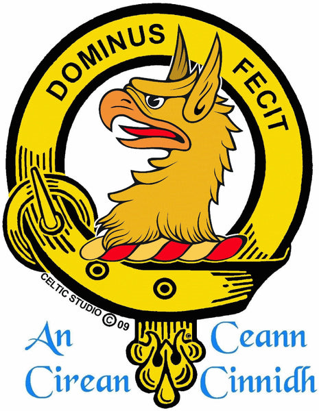 Baird Clan Crest Scottish Cap Badge CB02