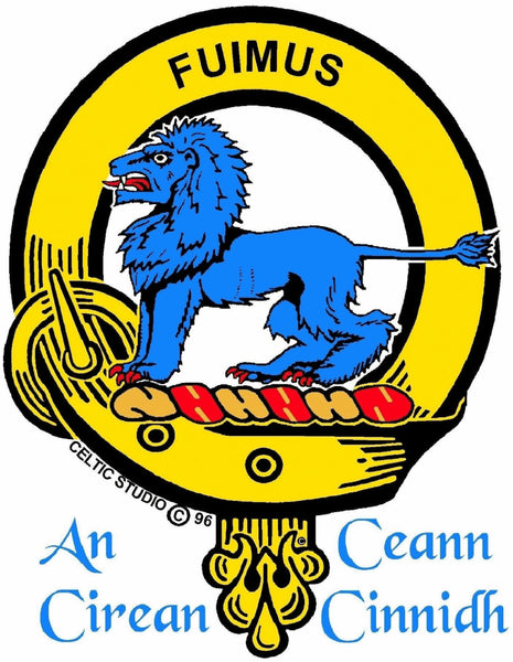 Bruce  Clan Crest Scottish Pendant CLP02