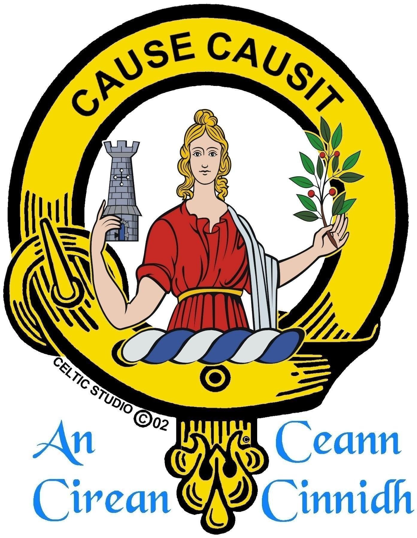 Elphinstone Clan Crest Scottish Cap Badge CB02