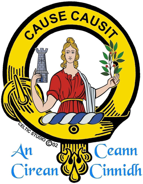Elphinstone Clan Crest Scottish Cap Badge CB02