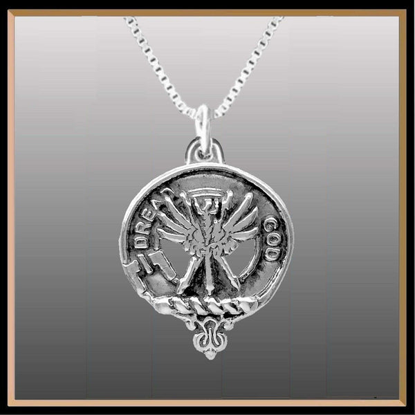 Carnegie Clan Crest Scottish Pendant  CLP02