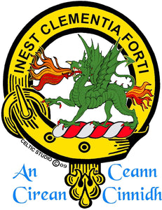 Maule Clan Crest Scottish Cap Badge CB02
