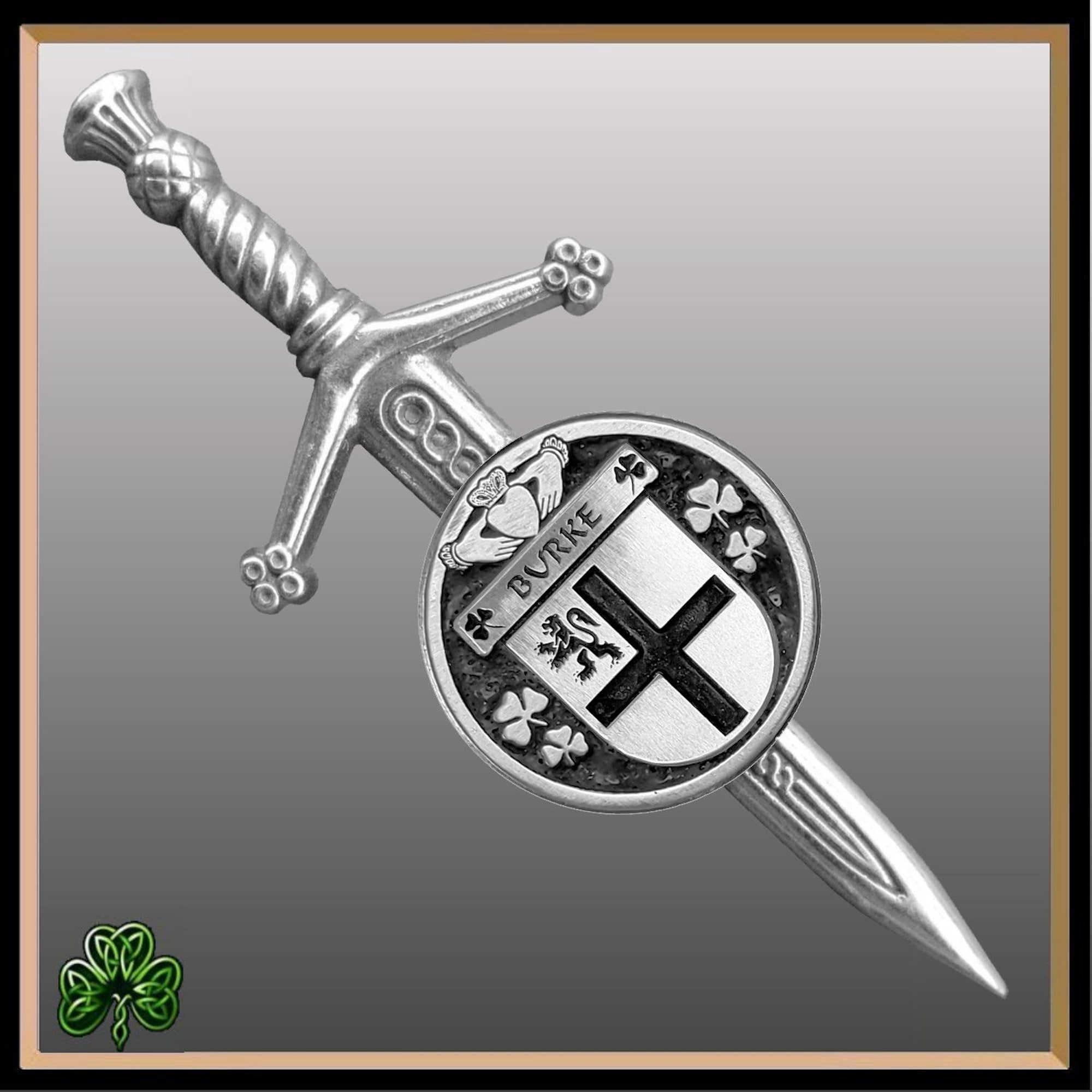 Burke Irish Small Disk Kilt Pin ~ ISKP01