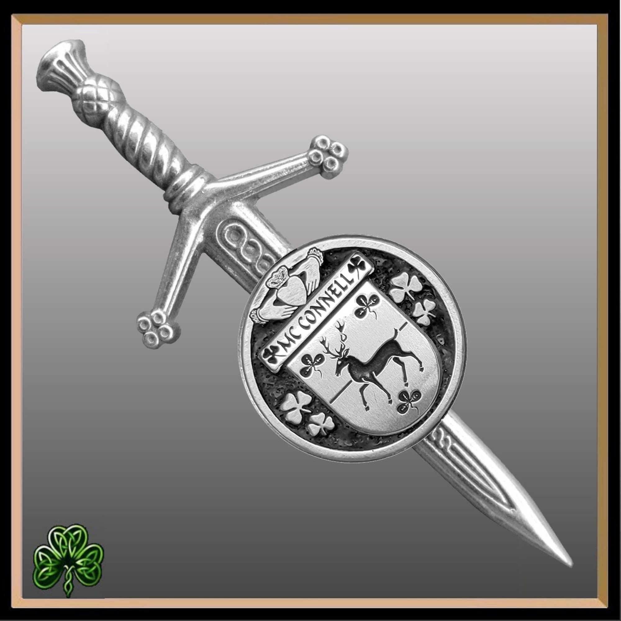 McConnell Irish Small Disk Kilt Pin ~ ISKP01