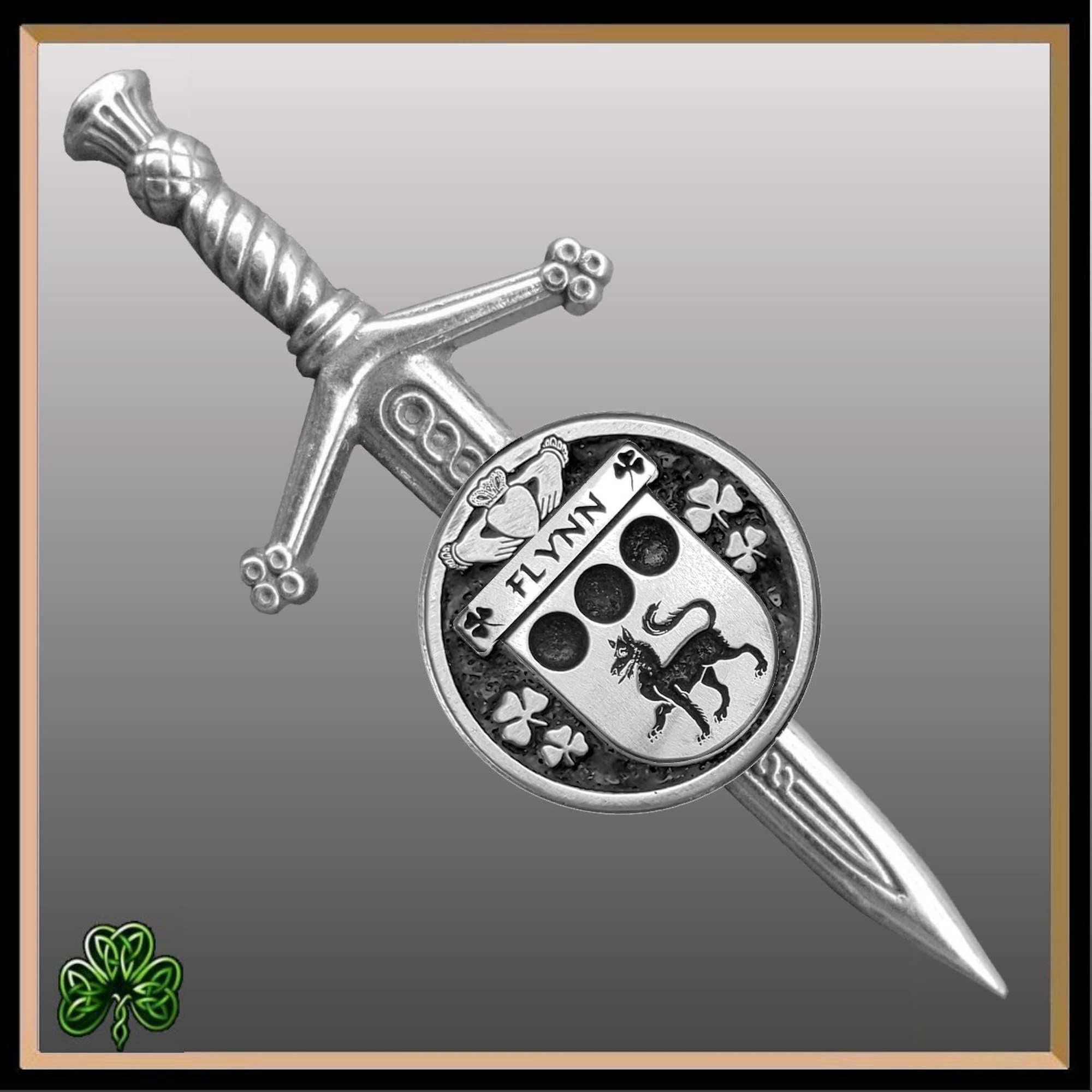 Flynn Irish Small Disk Kilt Pin ~ ISKP01