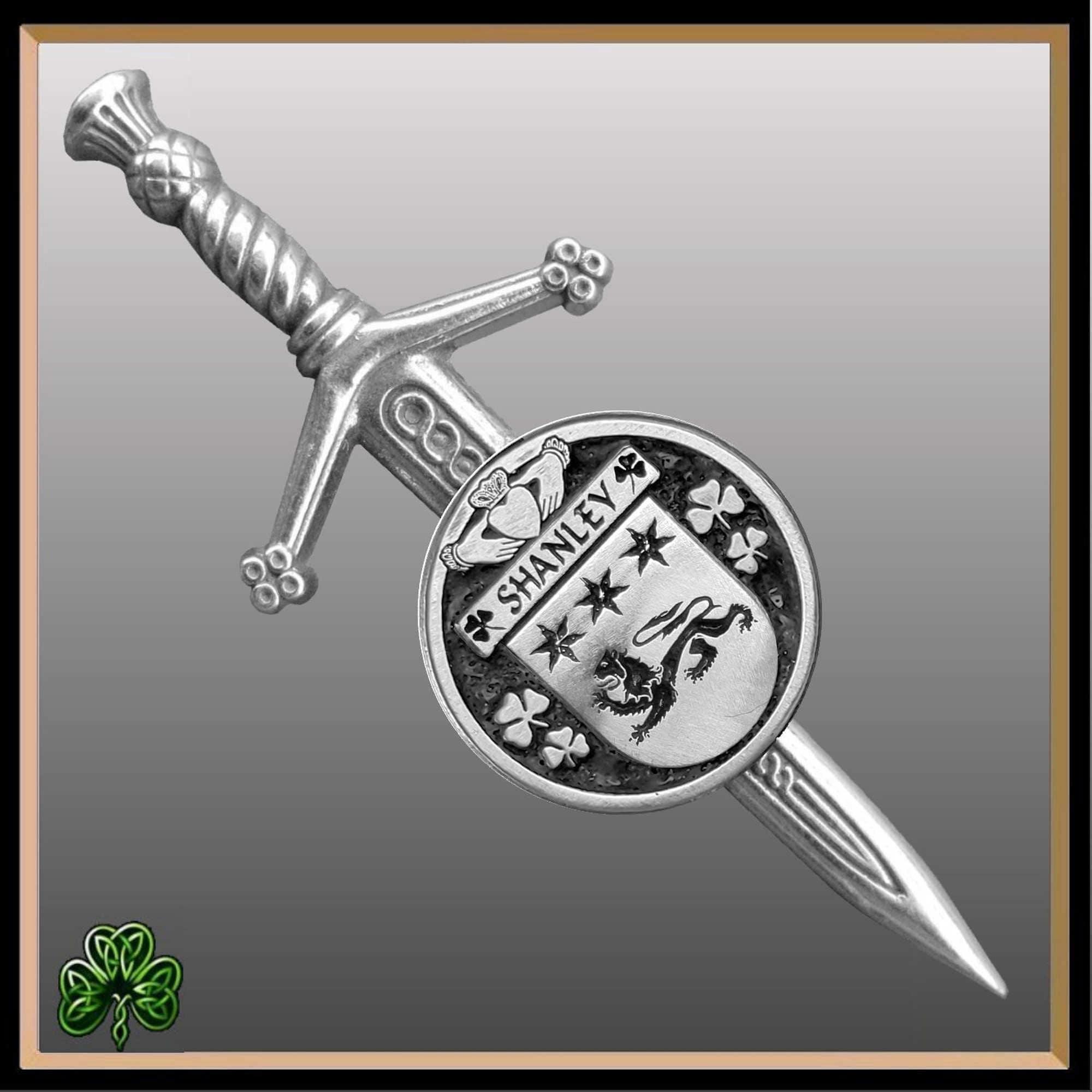 Shanley Irish Small Disk Kilt Pin ~ ISKP01