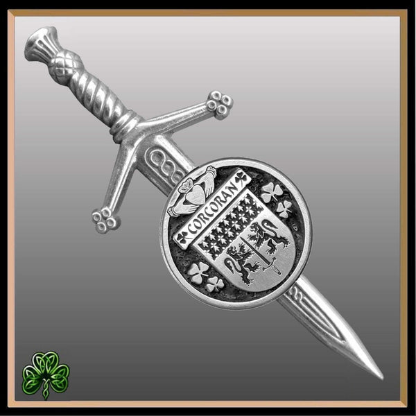 Corcoran Irish Small Disk Kilt Pin ~ ISKP01