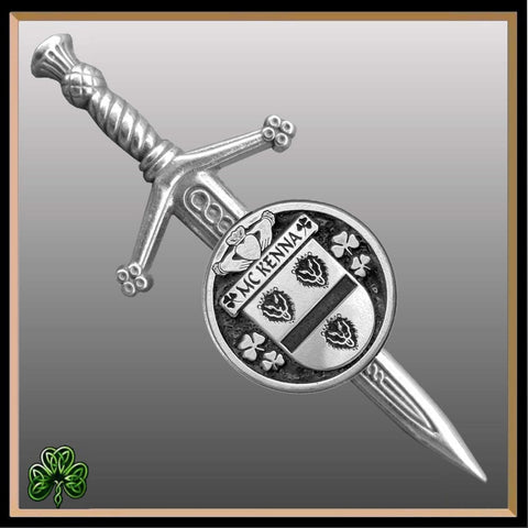 McKenna Irish Small Disk Kilt Pin ~ ISKP01