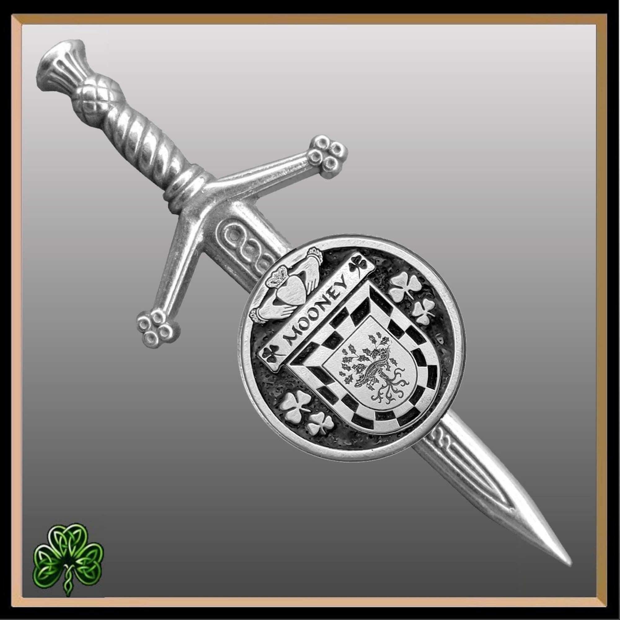 Mooney Irish Small Disk Kilt Pin ~ ISKP01