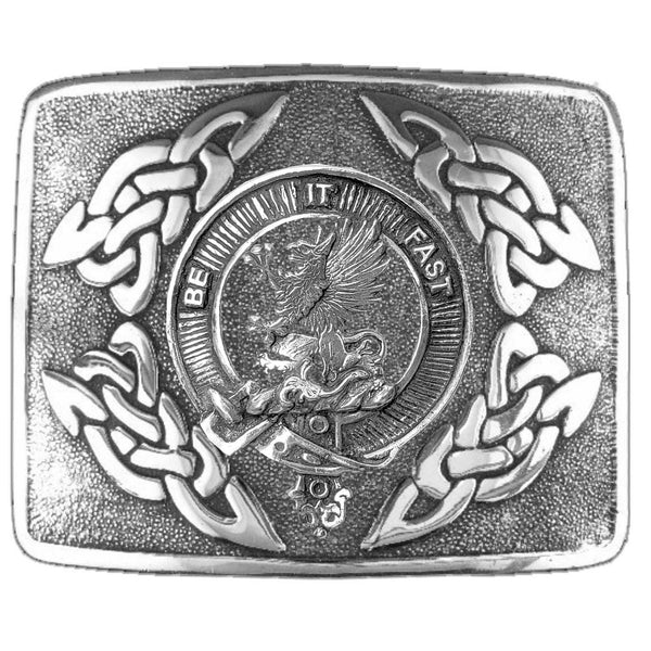 Fotheringham Clan Crest Interlace Kilt Belt Buckle