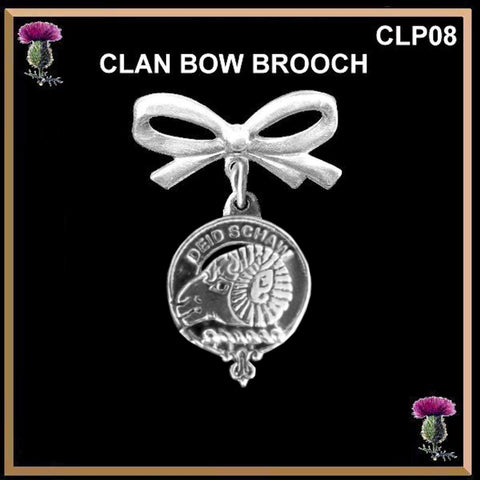Ruthven Scottish Clan Bow Brooch