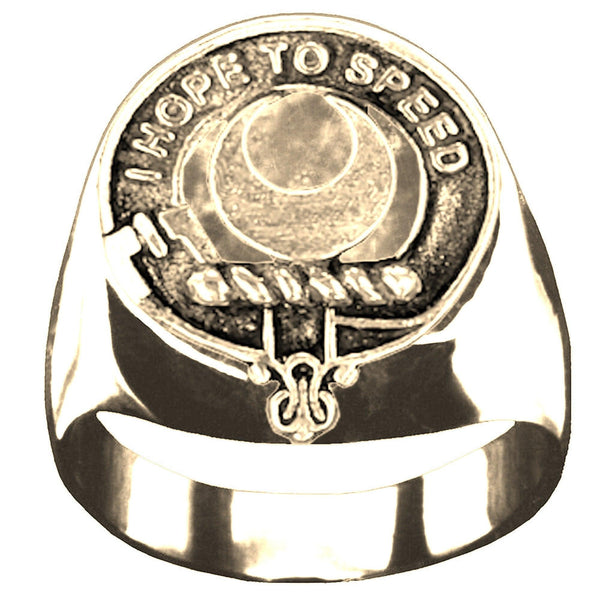 Cathcart Scottish Clan Crest Ring GC100