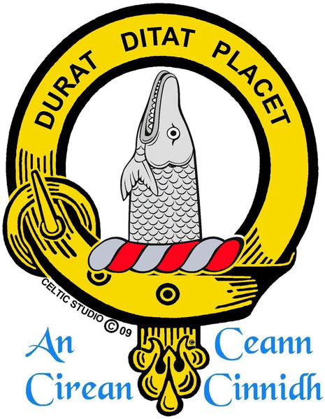 Geddes Scottish Clan Crest Ring GC100