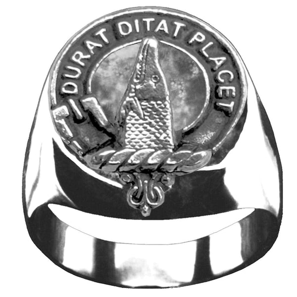 Geddes Scottish Clan Crest Ring GC100