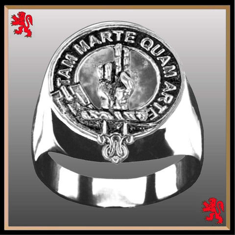 Logie Scottish Clan Crest Ring GC100