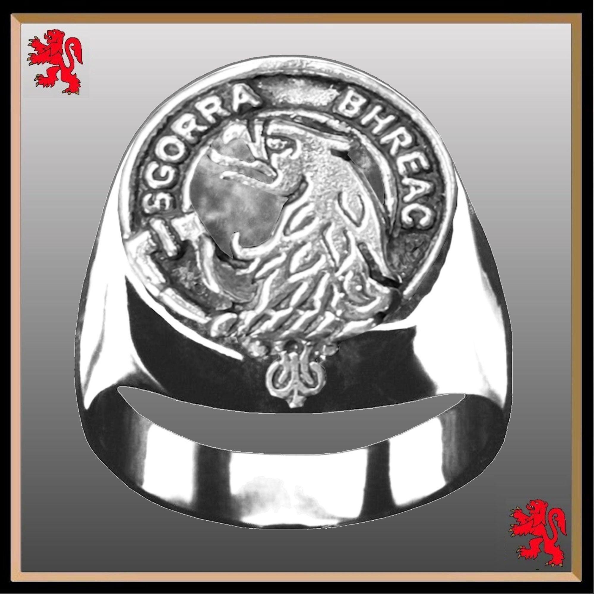 Buy MacNicol Clan Crest Celtic Cuff Bracelet