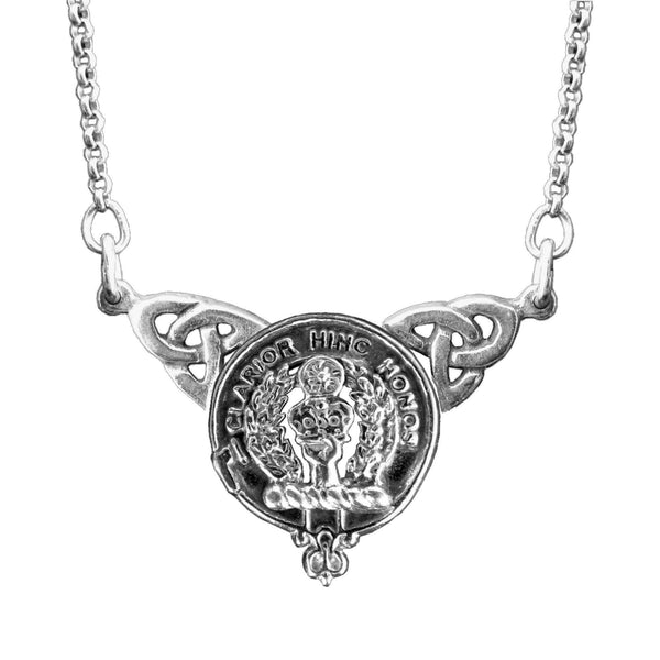 Buchanan Clan Crest Double Drop Pendant ~ CLP03