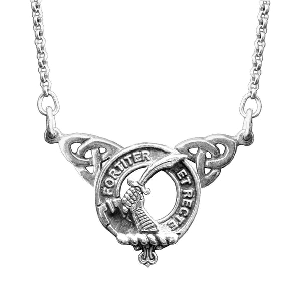 Elliot Clan Crest Double Drop Pendant ~ CLP03