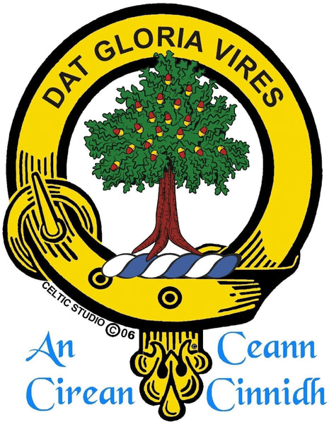 Hog Clan Crest Double Drop Pendant ~ CLP03