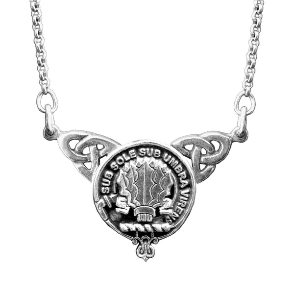 Irvine Drum Clan Crest Double Drop Pendant ~ CLP03