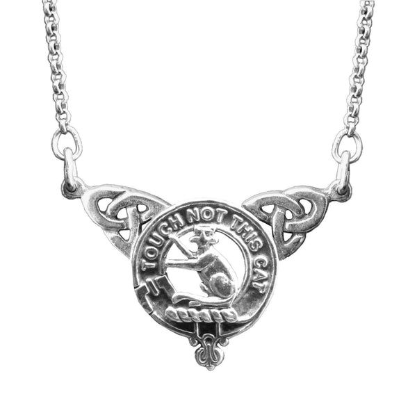 MacGillvary Clan Crest Double Drop Pendant ~ CLP03