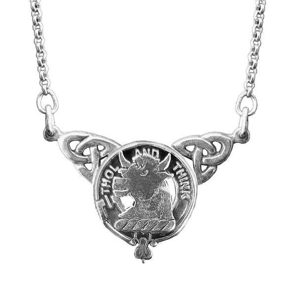 Tweedie Clan Crest Double Drop Pendant ~ CLP03