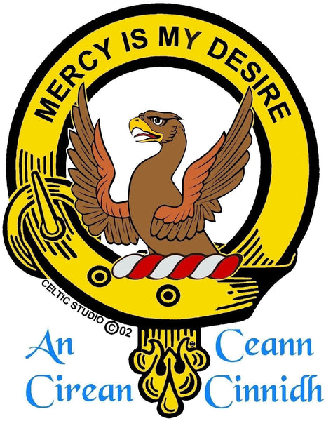 Wishart Clan Crest Scottish Cap Badge CB02