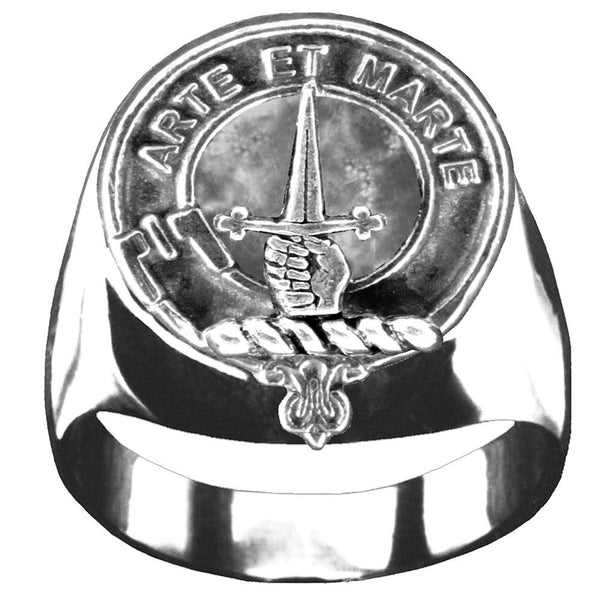 Bain Scottish Clan Crest Ring GC100