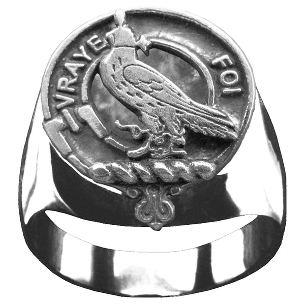 Boswell Scottish Clan Crest Ring GC100