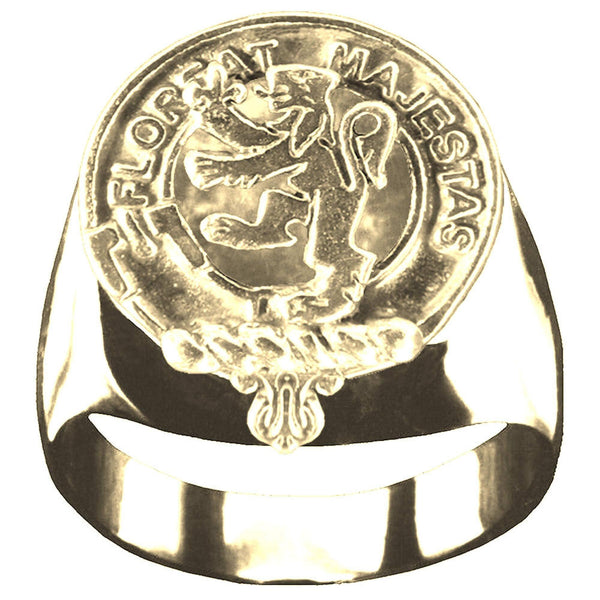 Brown Scottish Clan Crest Ring GC100