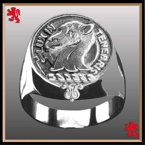 Fullerton Scottish Clan Crest Ring GC100