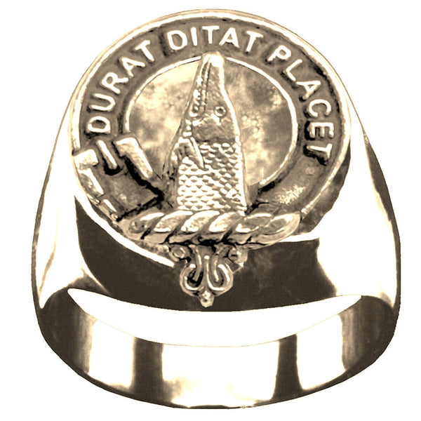 Geddes Scottish Clan Crest Ring GC100