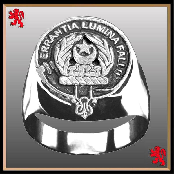 Kinnard Scottish Clan Crest Ring GC100