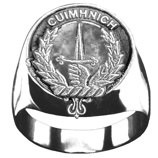 Macdonald Glencoe Scottish Clan Crest Ring GC100