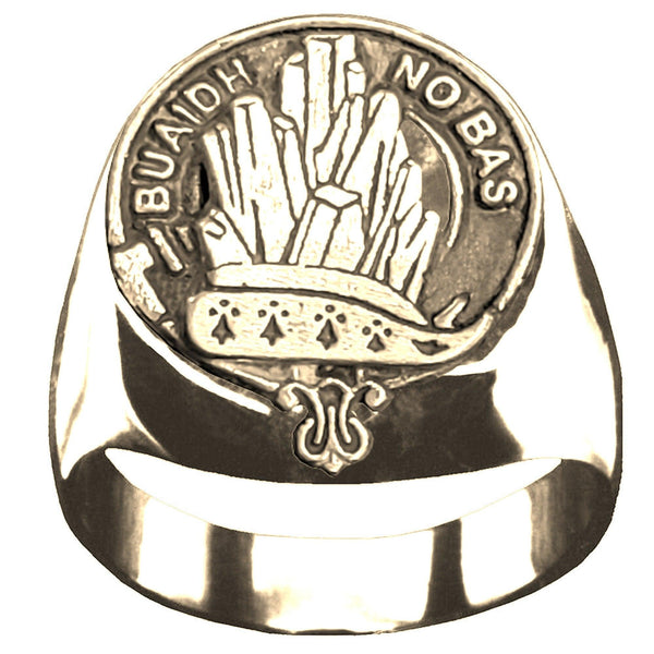 MacNeill Old Motto Scottish Clan Crest Ring GC100