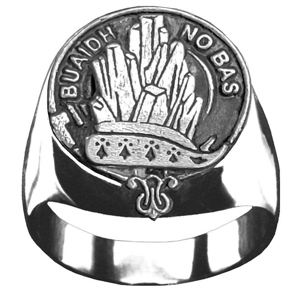 MacNeill Old Motto Scottish Clan Crest Ring GC100
