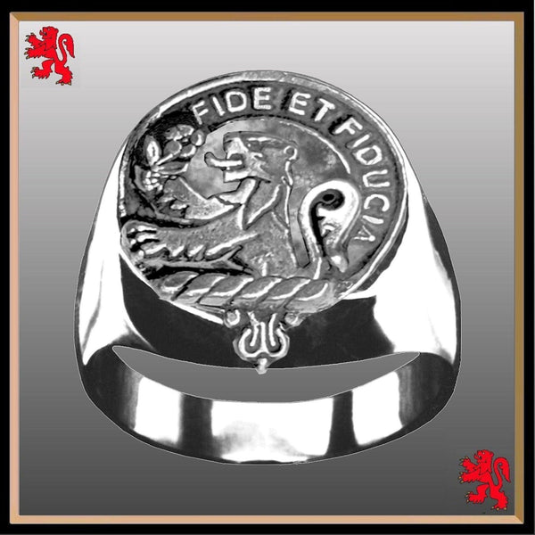 Primrose Scottish Clan Crest Ring GC100